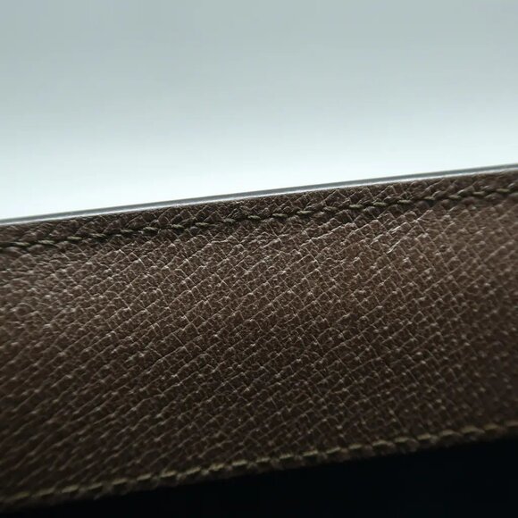 GUCCI Ophidia Chain Small Brown Canvas Shoulder Bag 1126-012225 - Picture 10 of 12